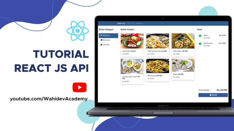 Tutorial React JS dengan API